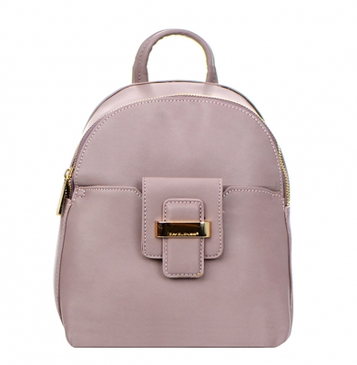 David Jones Faux Leather Backpack 52033 38248 Pink